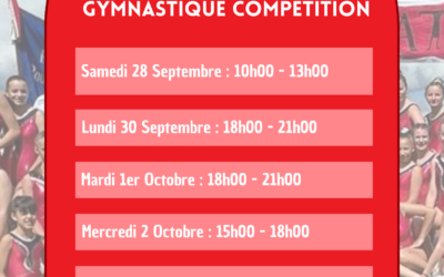 VENTE DE TENUE DE GYMNASTIQUE